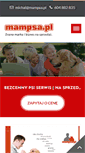 Mobile Screenshot of mampsa.pl